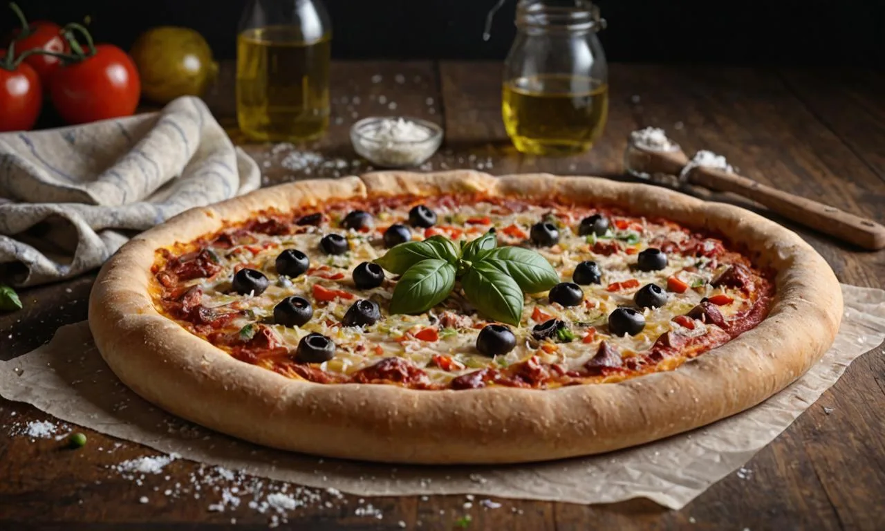 eredeti olasz vékony pizzatészta recept